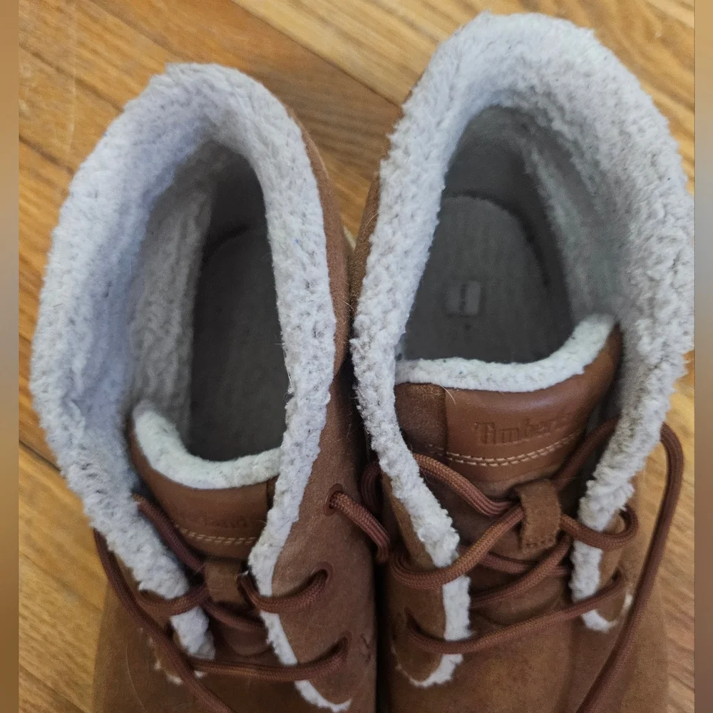Timberland Men's Brown Suede Boots Size 10.5